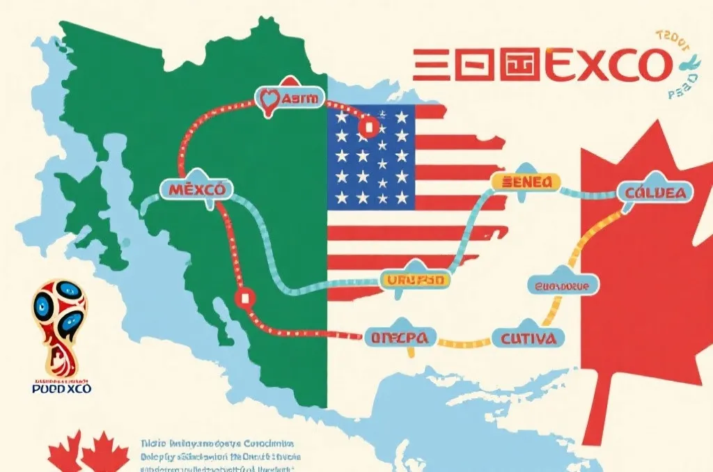 2026世界杯开幕时间北美赛制全攻略：赴美赴加赴墨观赛，机酒签证与路线一次理清